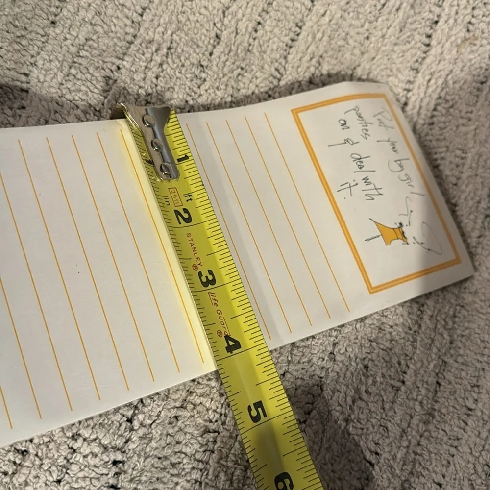 Mary Phillips Designs Notepad “Put on Your Big Girl…” Magnetic Notepad